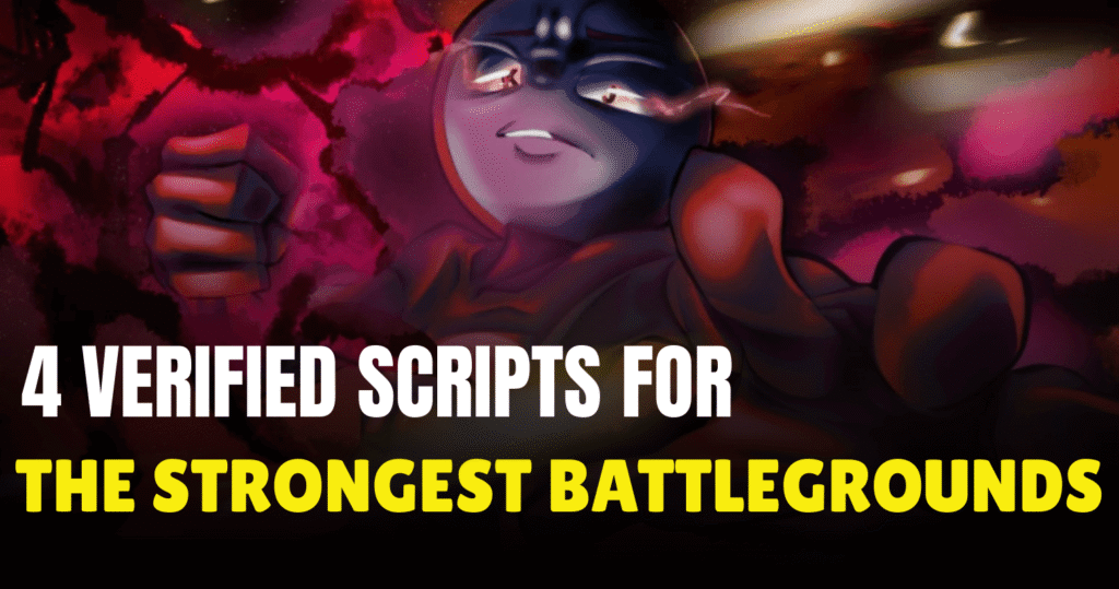 4 Verified The Strongest Battlegrounds Scripts – OP GUI, Auto Farm & More