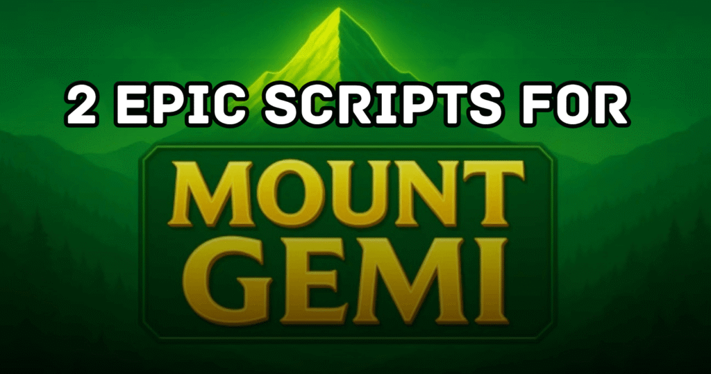2 Epic Gem Mount Scripts - Auto Checkpoints & Fly, Auto Summit Power Tools