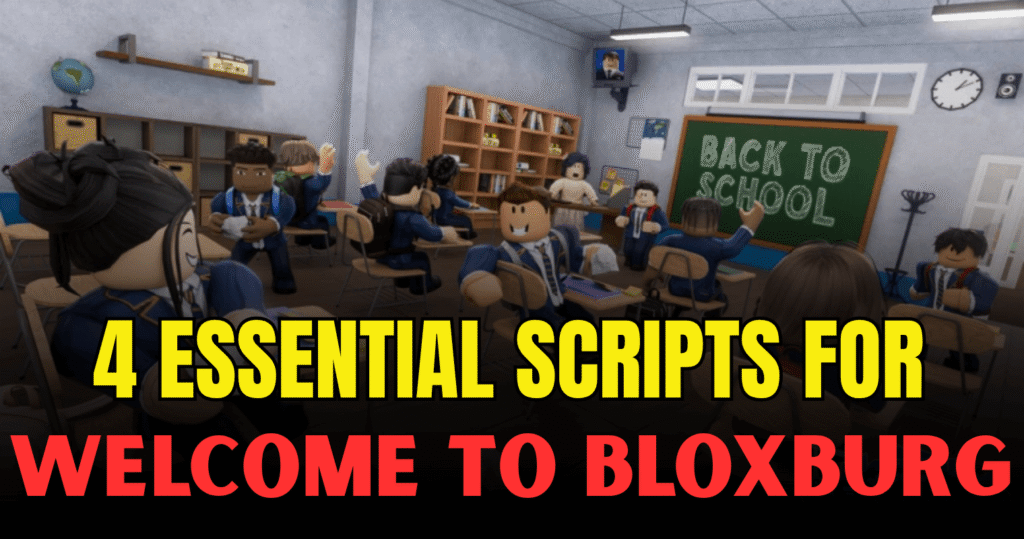 4 Essential Welcome to Bloxburg Scripts – AutoBuild, AutoFarm, MoodSkills & Keyless Variants
