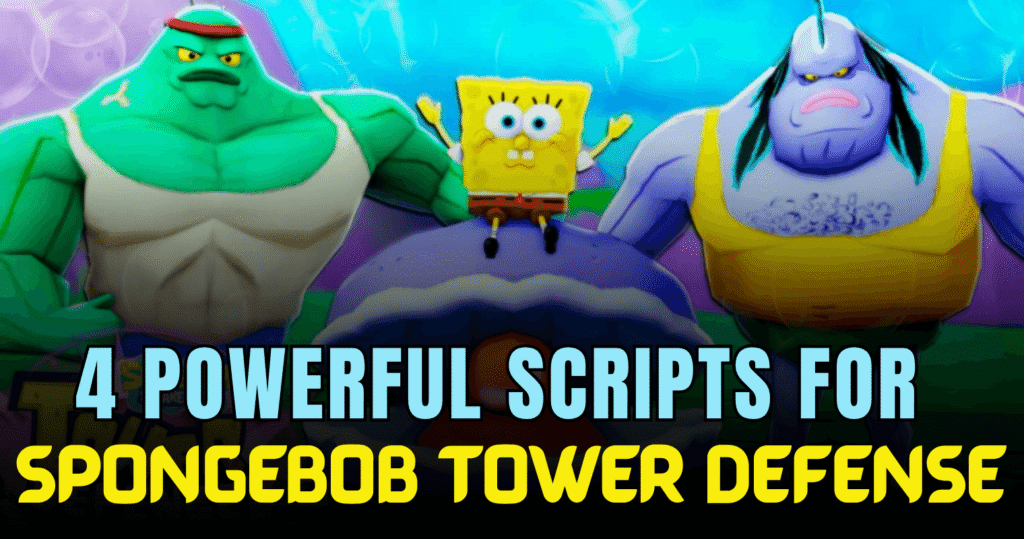 4 Powerful SpongeBob Tower Defense Scripts – Auto-Macro, Auto-Farm & Replay Tools