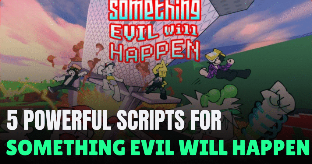5 Powerful Something Evil Will Happen Scripts