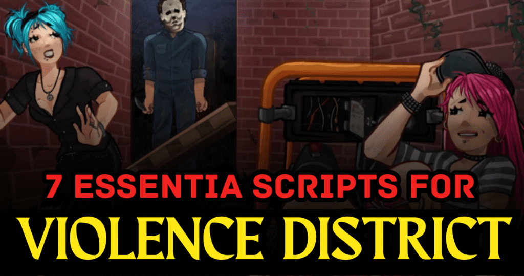 7 Essential Violence District Scripts – ESP, Auto Repair, Auto Kill & Movement Mods