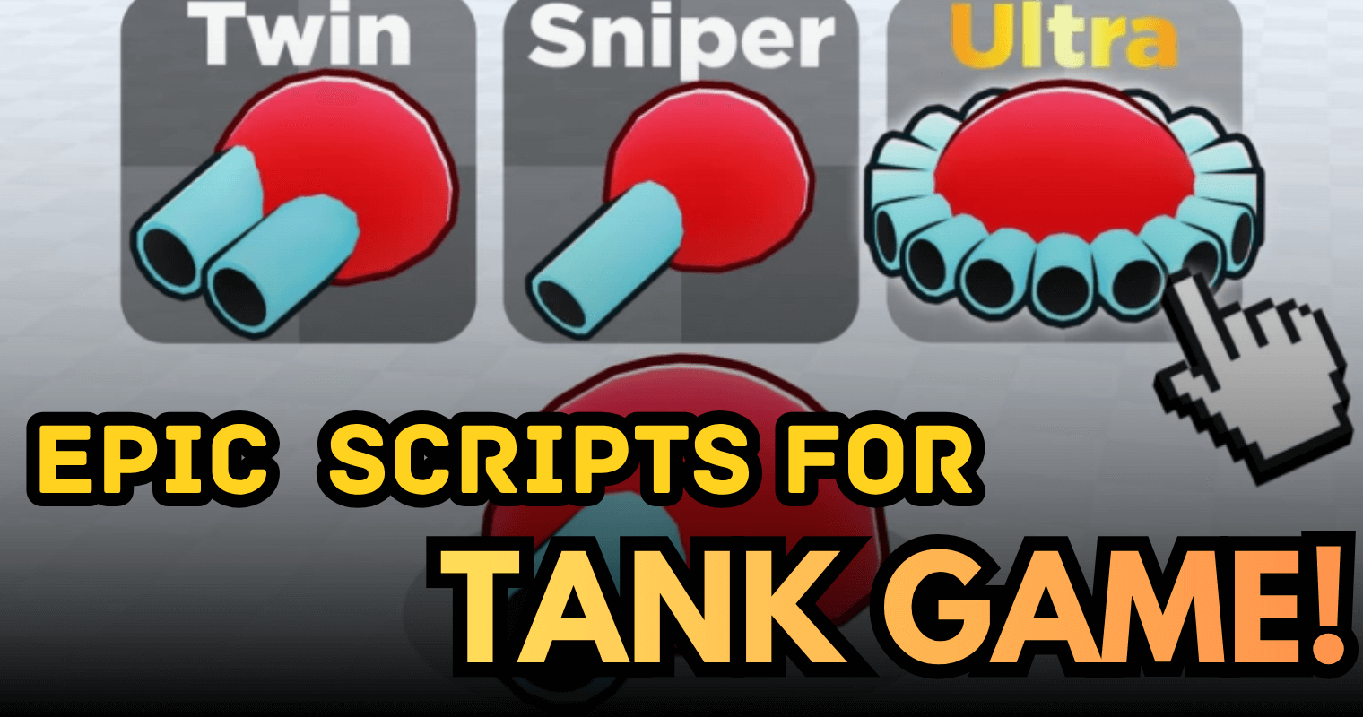 Epic Tank Game Script – Upgrades & Max Tank Speed (NO KEY)