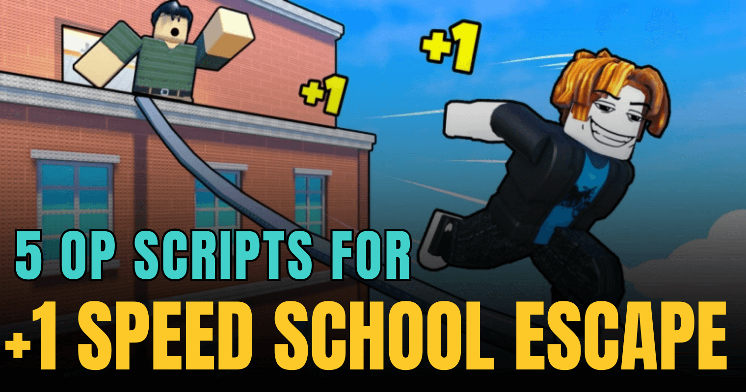 5 OP +1 Speed School Escape Scripts – Infinite Cash, Speed & Rebirth ...