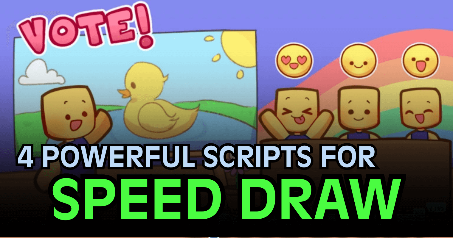 4 Powerful Speed Draw Scripts – Instant Auto Draw, Image Loader & Fast Canvas Power