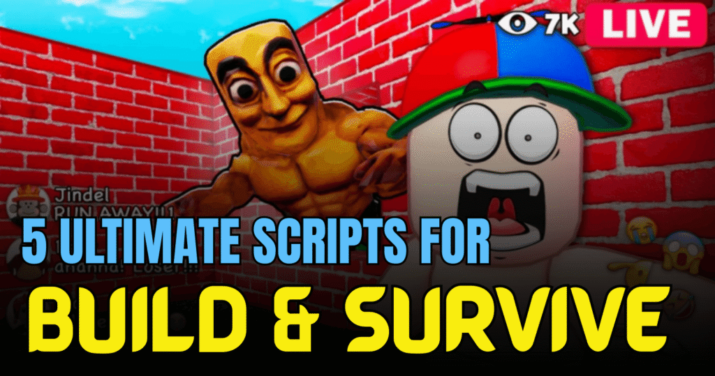 5 Ultimate Build & Survive Scripts – Kill Aura, ESP, Auto Farm & Speed Boosts