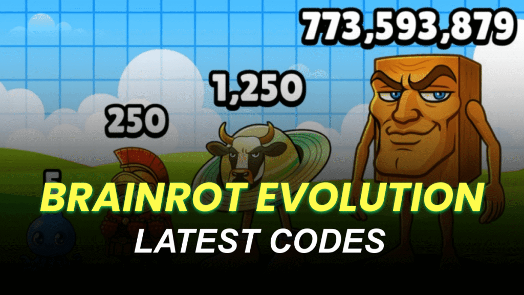 Brainrot Evolution Codes