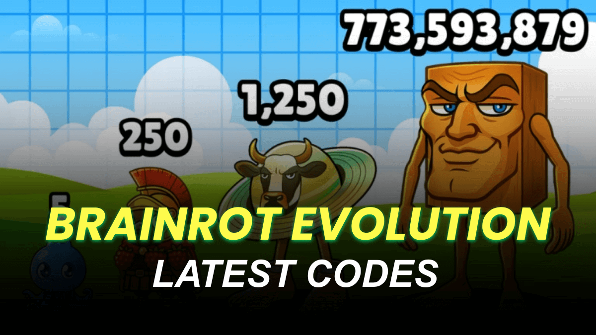 Brainrot Evolution Codes