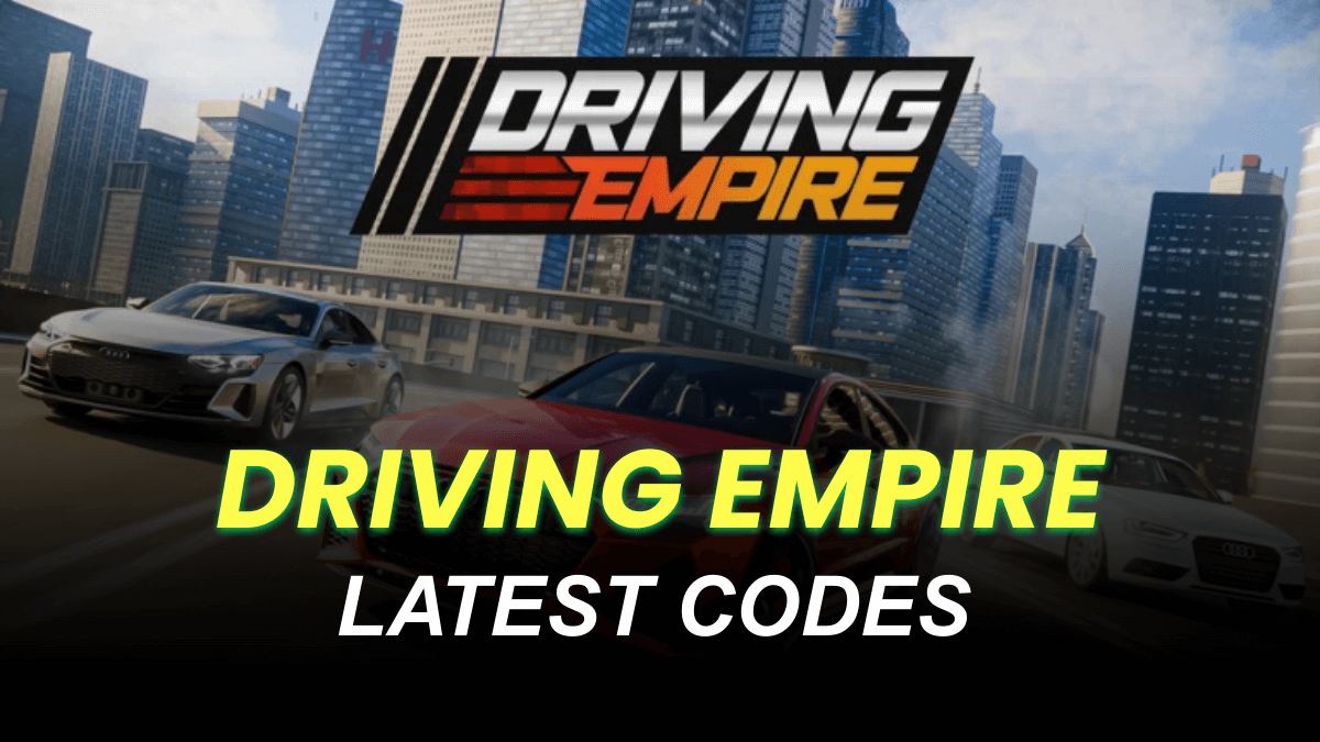 Driving Empire Codes