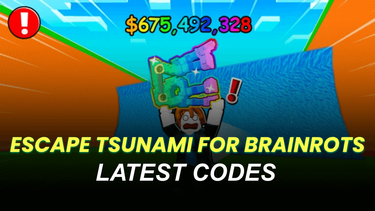 Escape Tsunami for Brainrots Codes