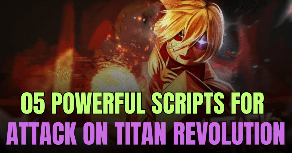 05 Powerful Attack on Titan Revolution Scripts – OP Auto Farm, Tekkit Hub & Titan Control