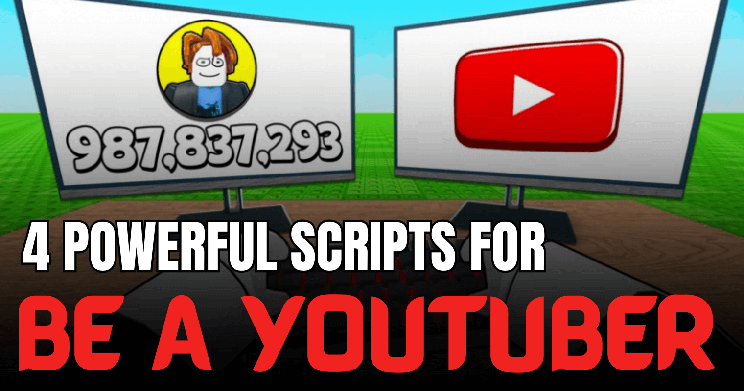 4 Powerful Be a YouTuber Scripts – Auto Collect, Auto Hatch & Smart Rebirth