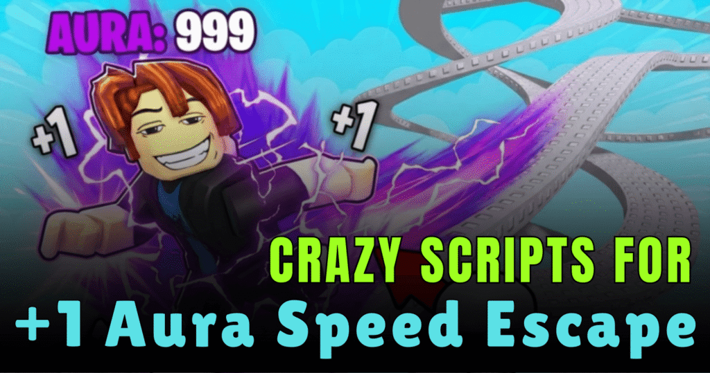 Crazy +1 Aura Speed Escape Script – Auto Win & Fast Rebirth