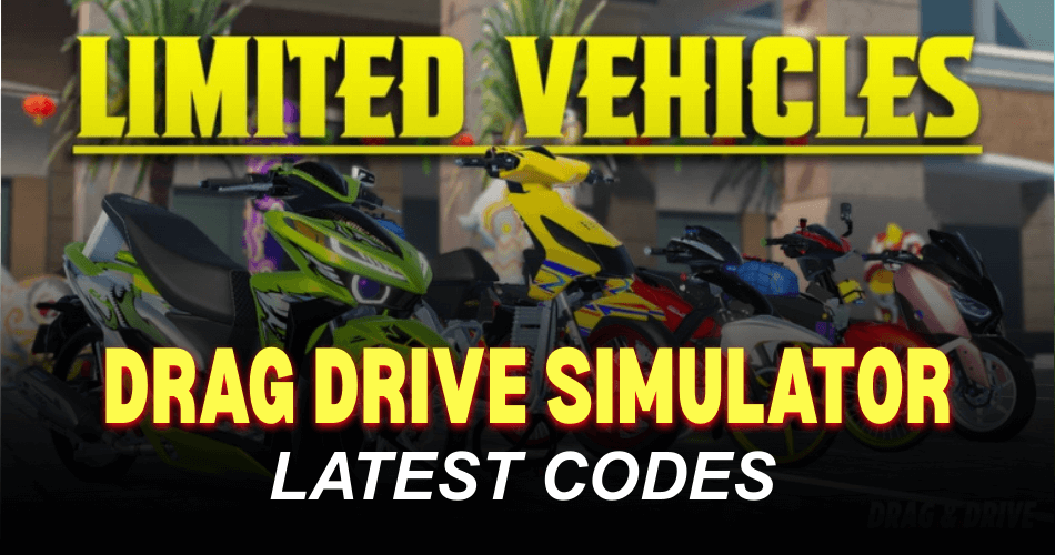 Drag Drive Simulator Codes