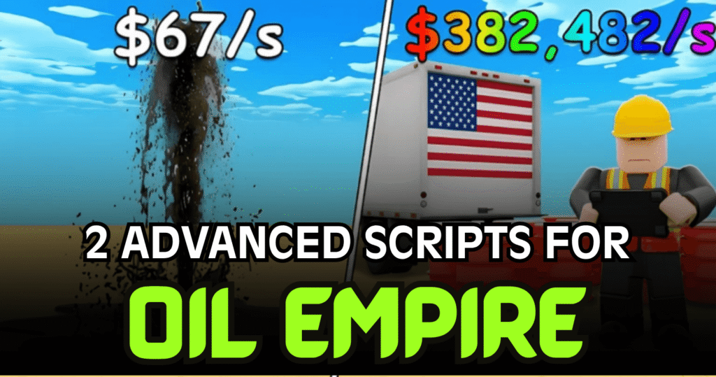 2 Advanced Oil Empire Scripts Pack – Auto Steal, Sell & Cash Farm