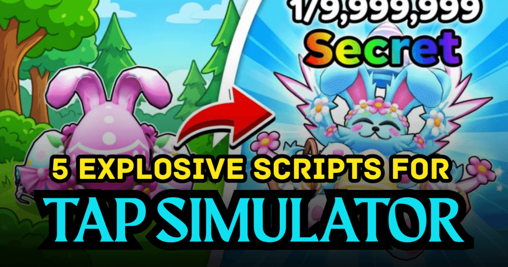 5 Explosive Tap Simulator Scripts – Auto Tap, Rebirth & Egg Farm