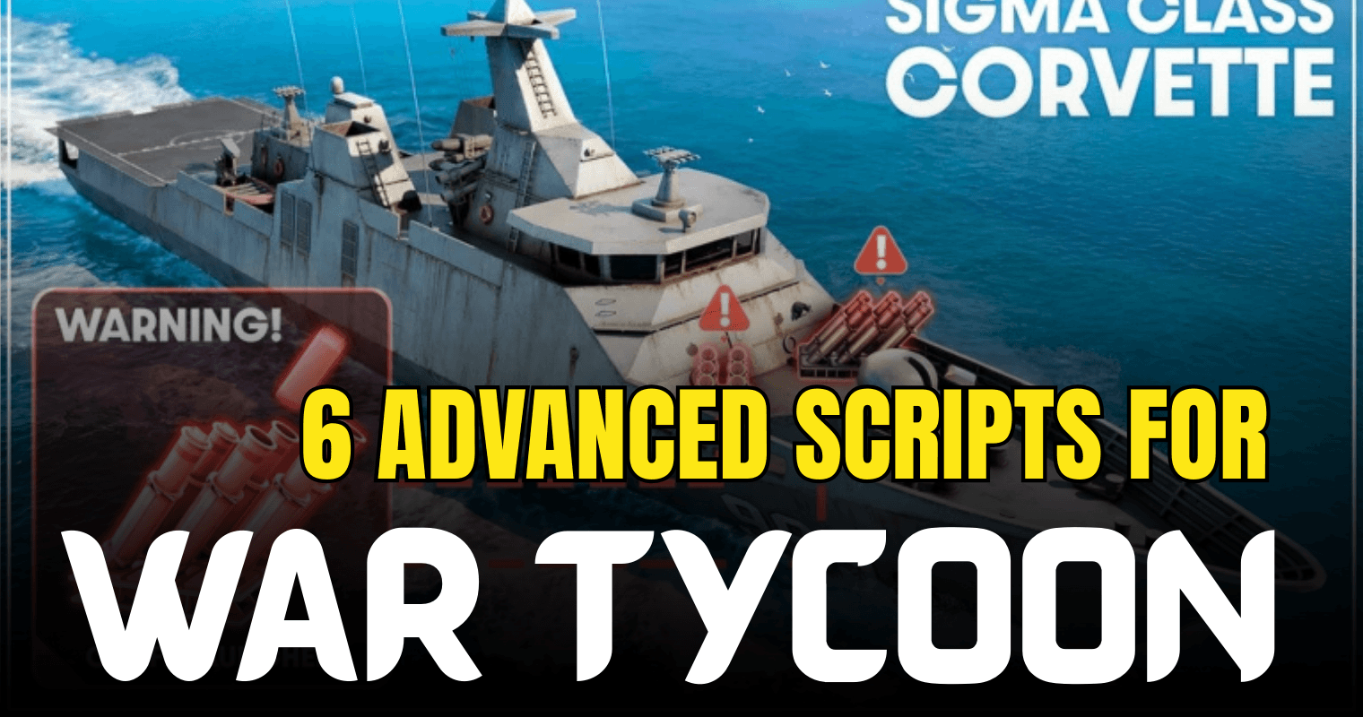 6 Advanced War Tycoon Scripts – Auto Build, Infinite Money, Troops, ESP & Teleport