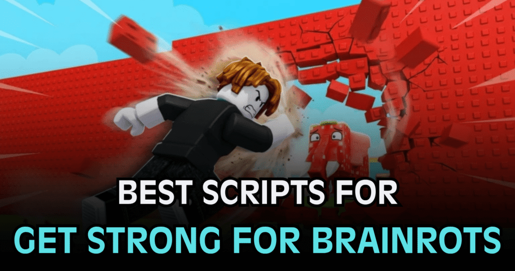2 Best Get STRONG for Brainrots Script – Auto Farm, Upgrade & Teleport GUI