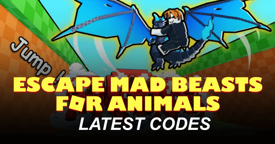 Escape Mad Beasts For Animals Codes