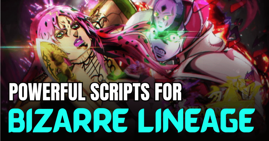 Powerful Bizarre Lineage Script – AutoFarm Mobs, Item Farm & Teleport GUI