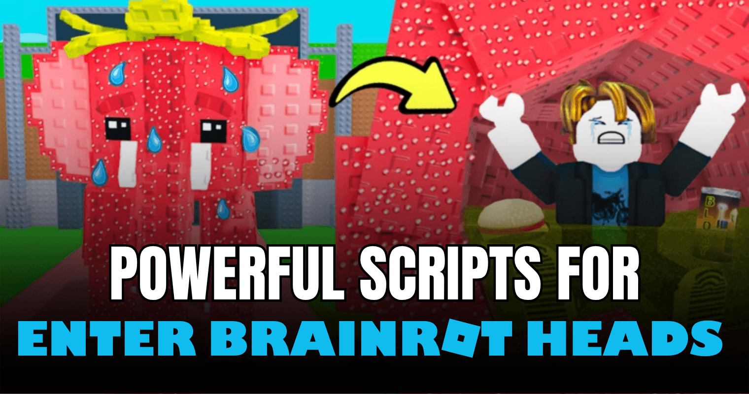 Powerful ENTER BRAINROT HEADS Script – Instant Steal, Auto Secret & Auto Divine