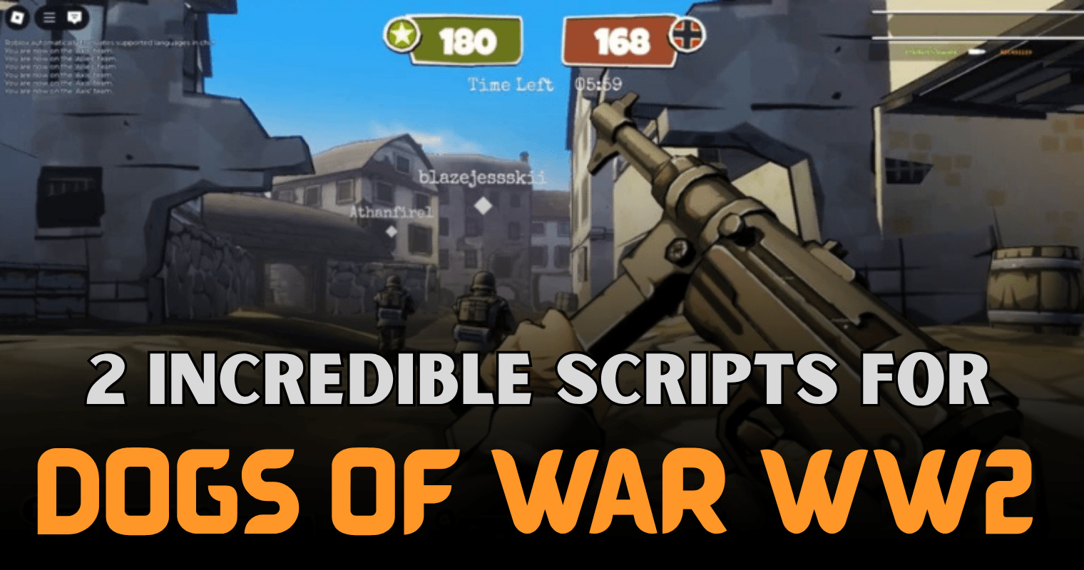 2 Incredible Dogs of War WW2 Scripts - Silent Aim, No Spread & Aimbot Features