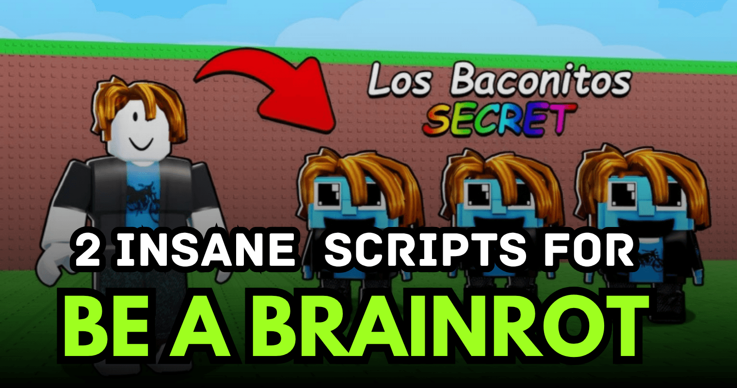 2 Insane Be a Brainrot Scripts - Auto Escape, Teleport & Auto Upgrade Power