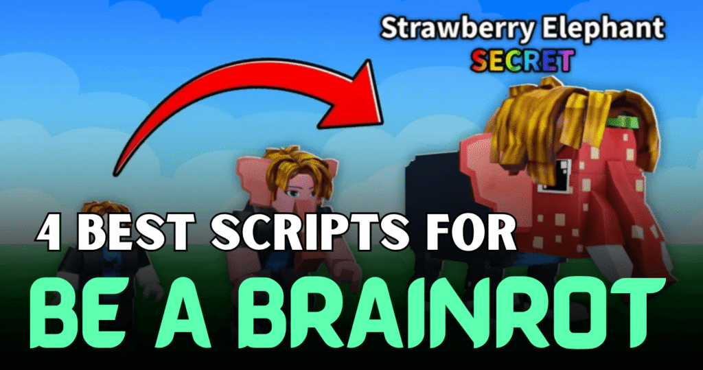 3 Best Be a Brainrot Scripts - Auto Farm, Morph Unlock & Speed Boost