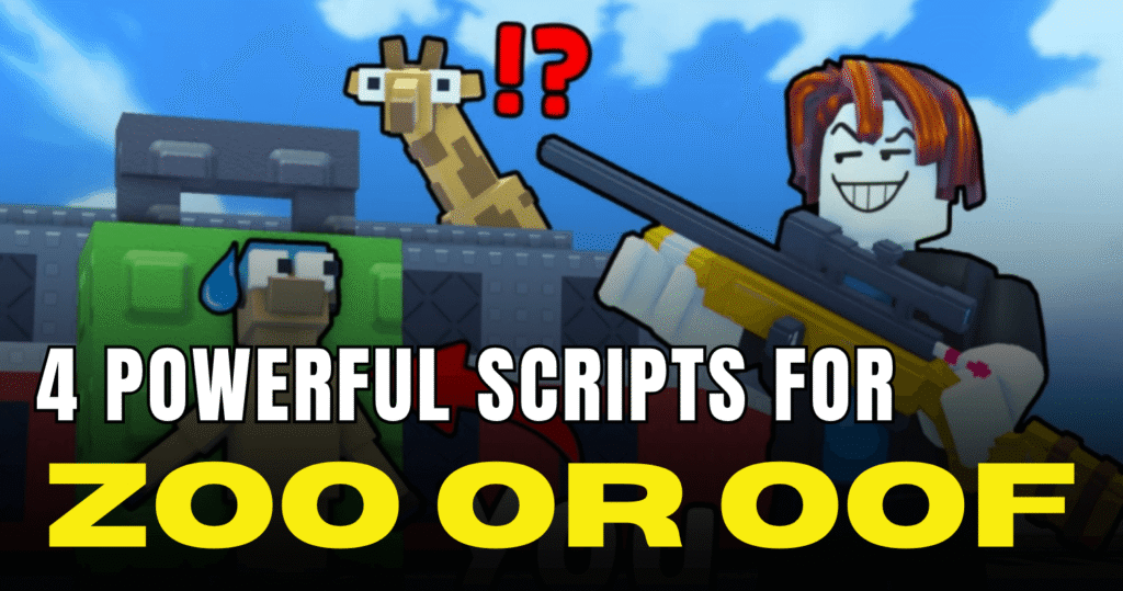4 Powerful ZOO or OOF Scripts - Auto Farm, Aimbot, ESP & No Cooldown