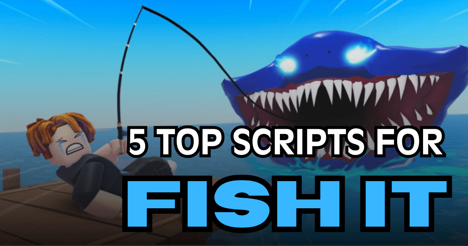 5 Top Fish It Scripts - Auto Fish, Fast Catch, Auto Sell & OP Farming Tools