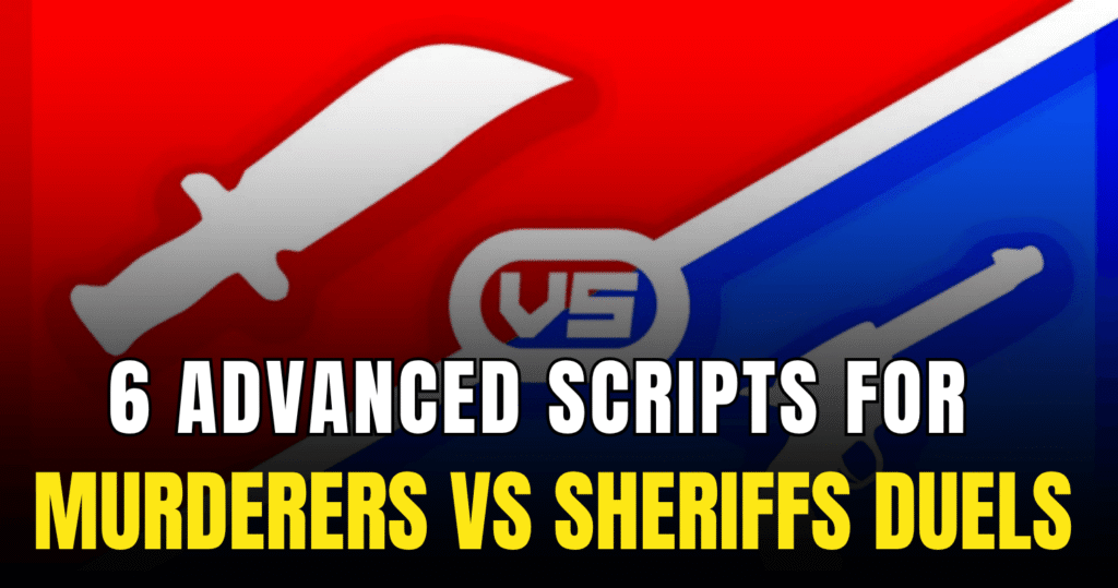 6 Advanced Murderers VS Sheriffs DUELS Scripts - Aimbot, ESP, Trade Helper & Auto Kill