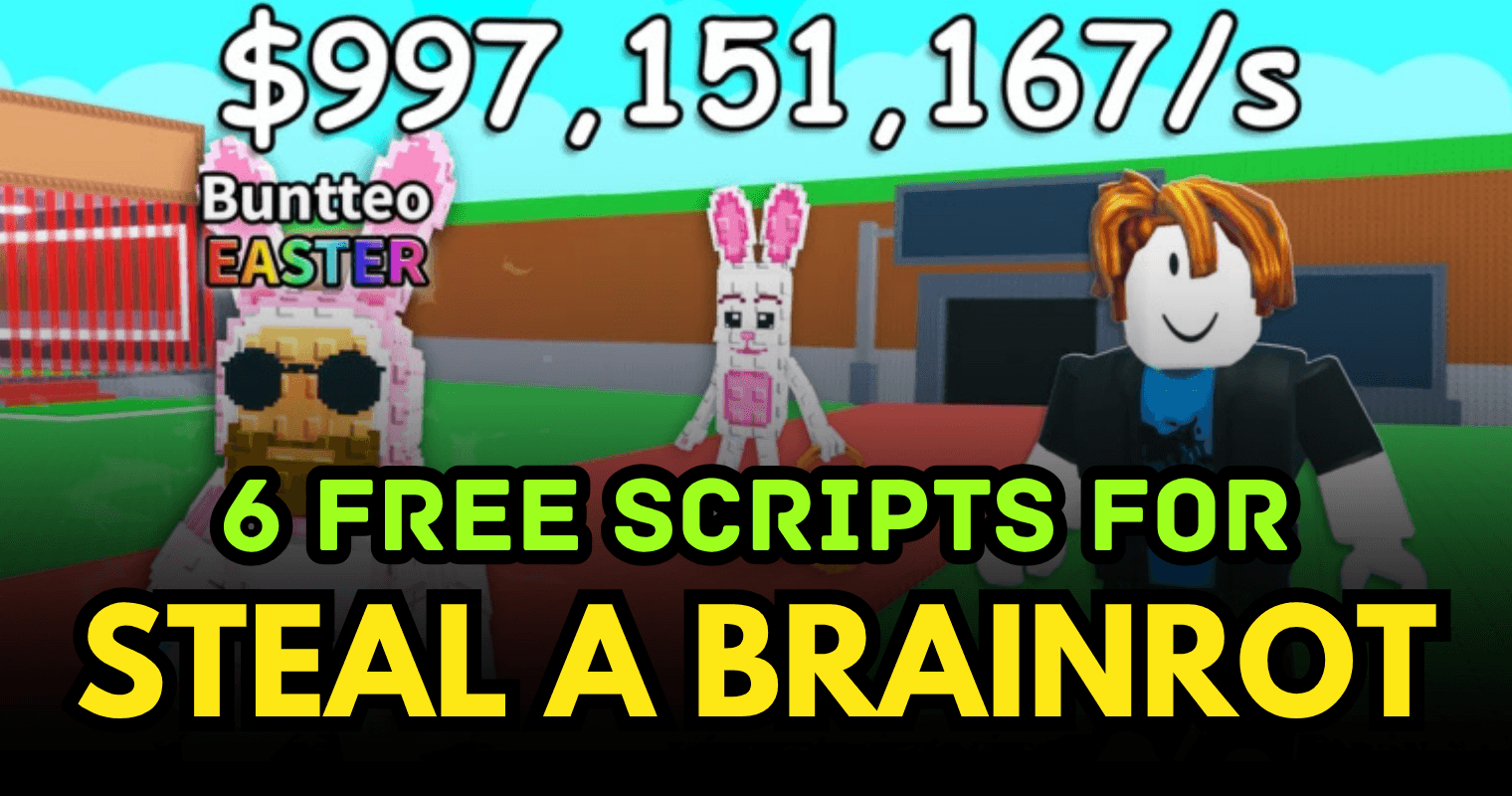 6 Free Steal a Brainrot Scripts - Auto Farm, ESP, Fly & Instant TP Features