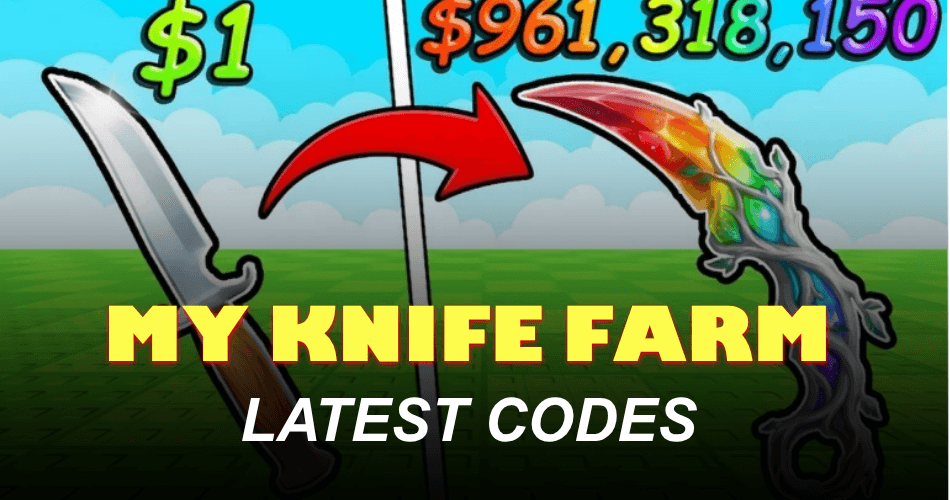 My Knife Farm Codes