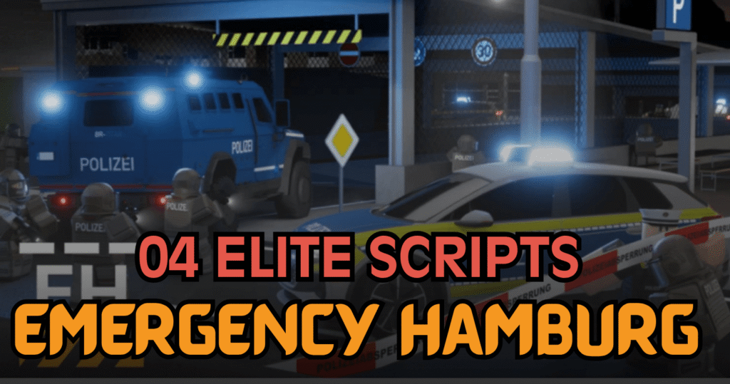 04 Elite Emergency Hamburg Scripts - OP Auto Rob, Vehicle Fly & Teleport System