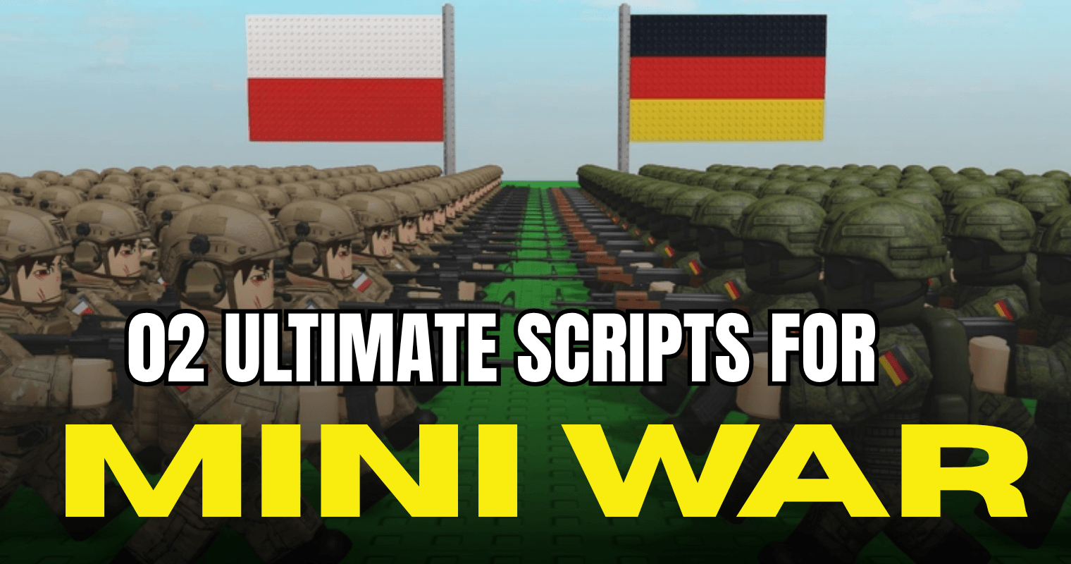 02 Ultimate Mini War Scripts - OP Auto Farm, Auto Build & Auto Collect