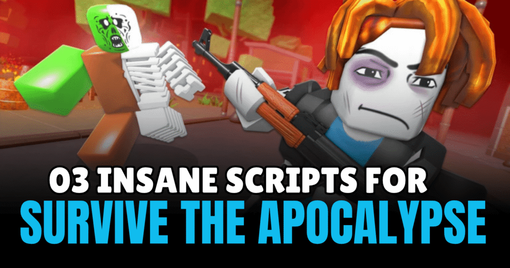 03 Insane Survive the Apocalypse Scripts - Auto Farm, ESP & Kill Aura