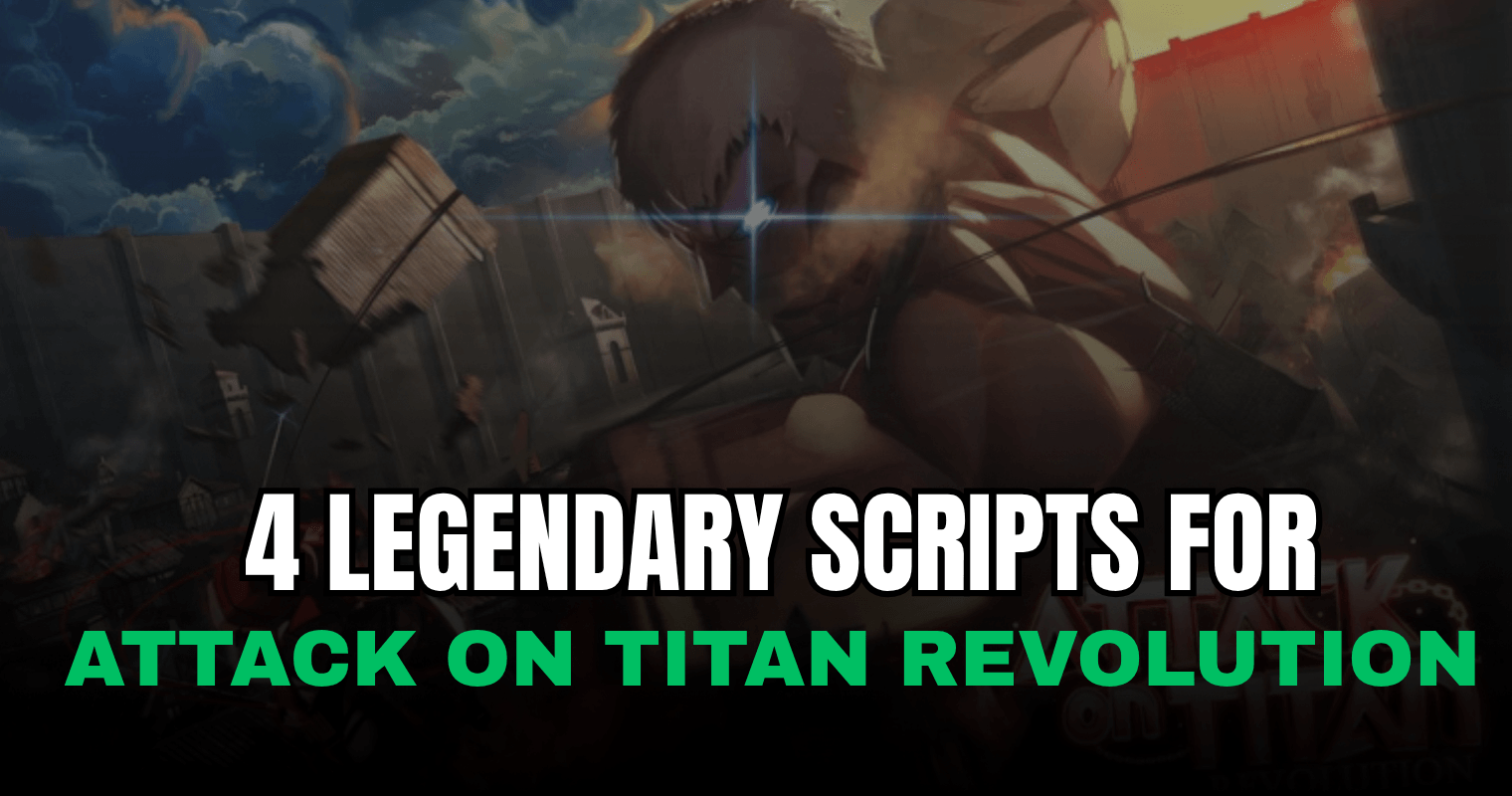 4 Legendary Attack on Titan Revolution Scripts - Auto Raid, Titan ESP & Auto Farm (1)