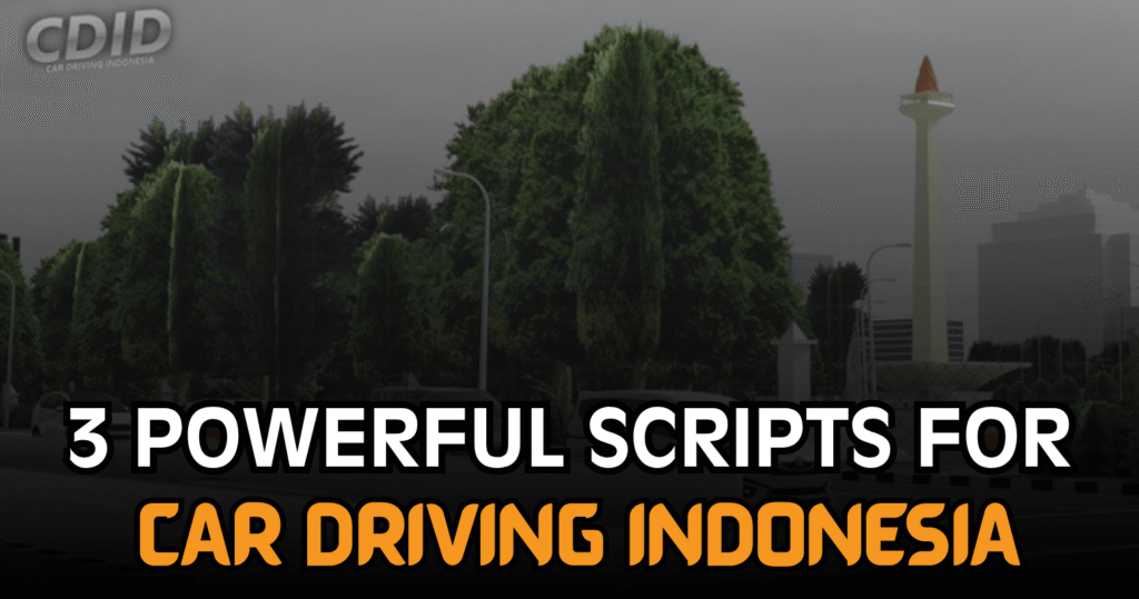 4 Powerful Car Driving Indonesia Scripts - Auto Quest, Tunner Speed & ESP Features