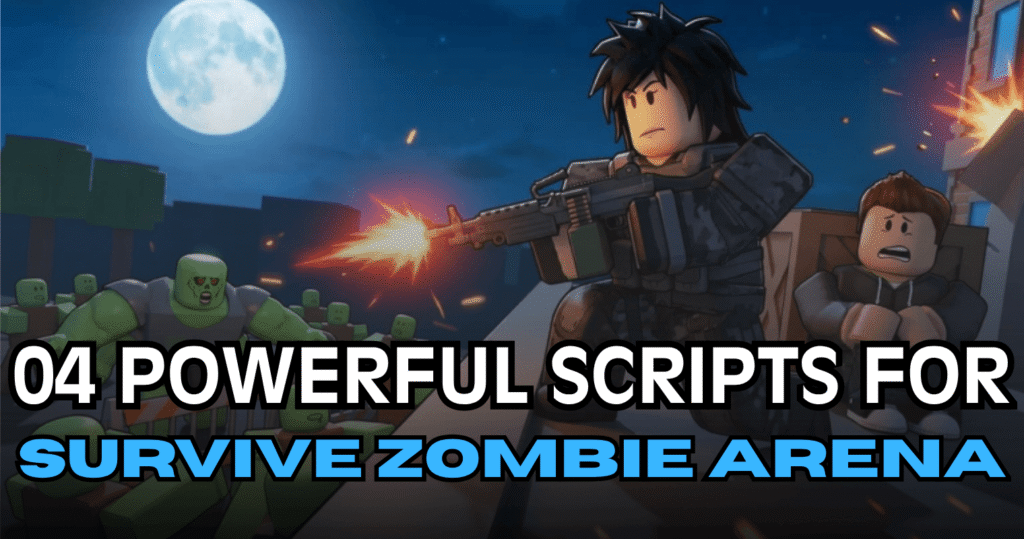 4 powerful Survive Zombie Arena Scripts - Instant Kill, Silent Aim & Auto Farm