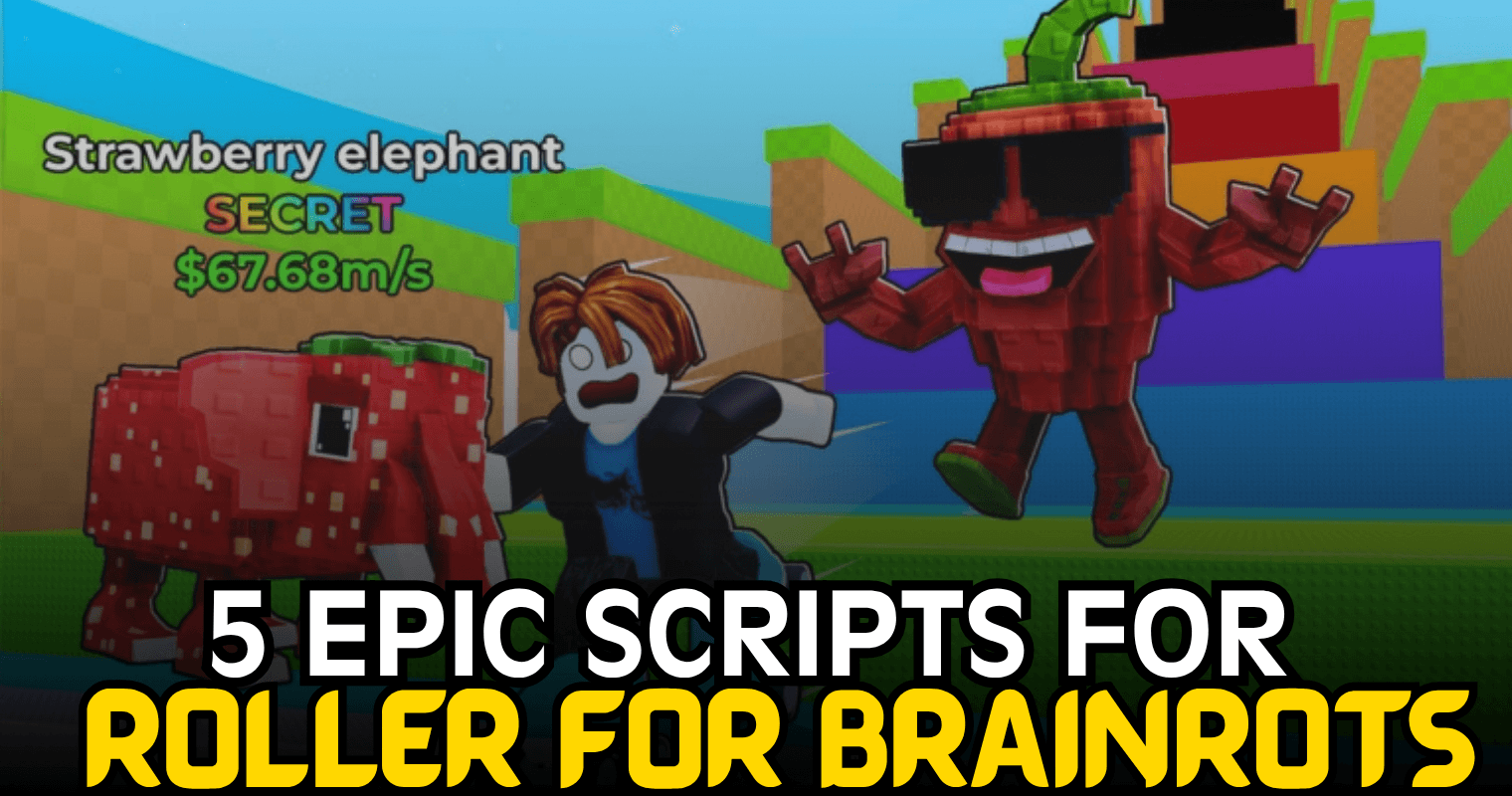 5 Epic Roller for Brainrots Scripts – Auto Farm, Auto Rebirth, Auto Collect & Morepic Would You Rather Boys & Girls Outfit Tower Script - Leaderboard Farm & Outfit Auto Farm
