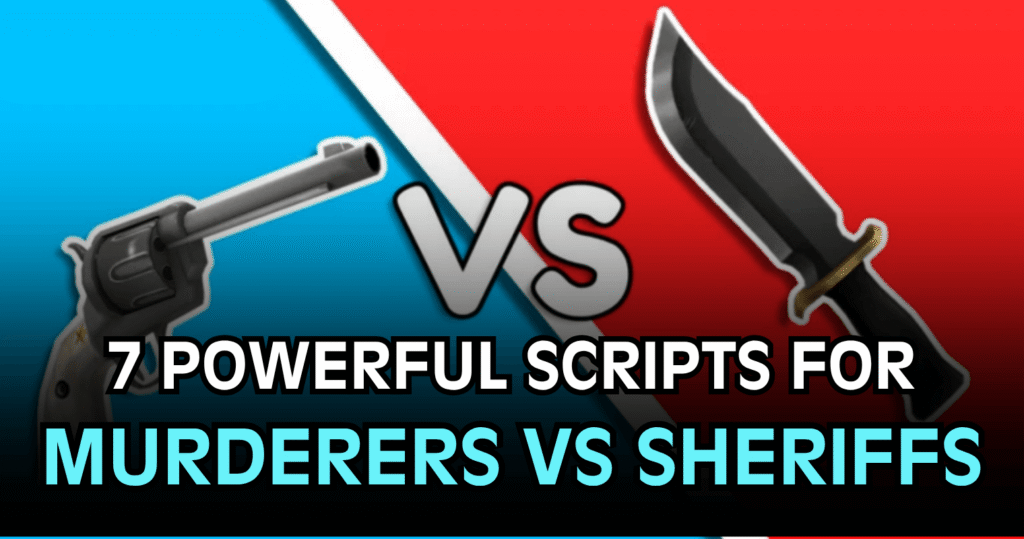 7 Powerful Murderers VS Sheriffs Scripts - Aimbot, Auto Win, Visuals & Event Tools