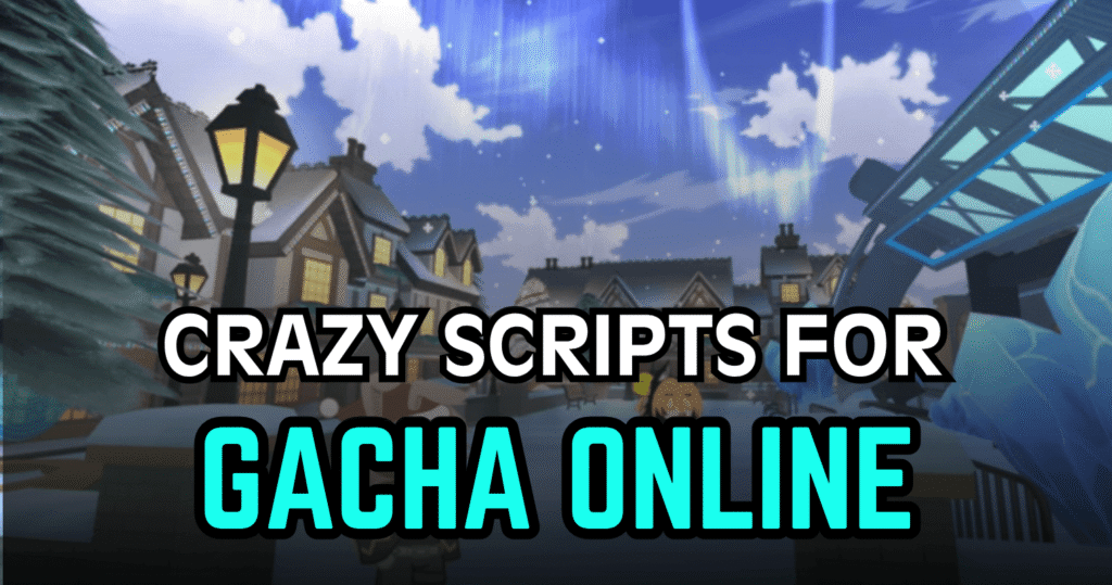 Crazy Gacha Online Scripts - OP Troll GUI & Rainbow Avatar Features