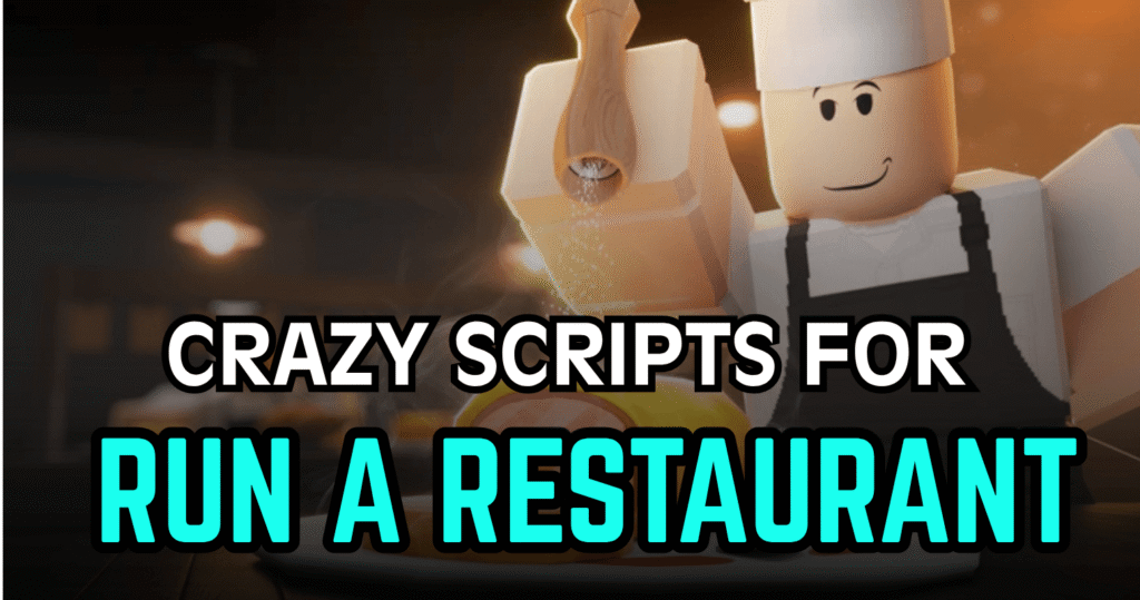 Crazy Run a Restaurant Script – Auto Cook, Auto Serve, Auto Clean & More