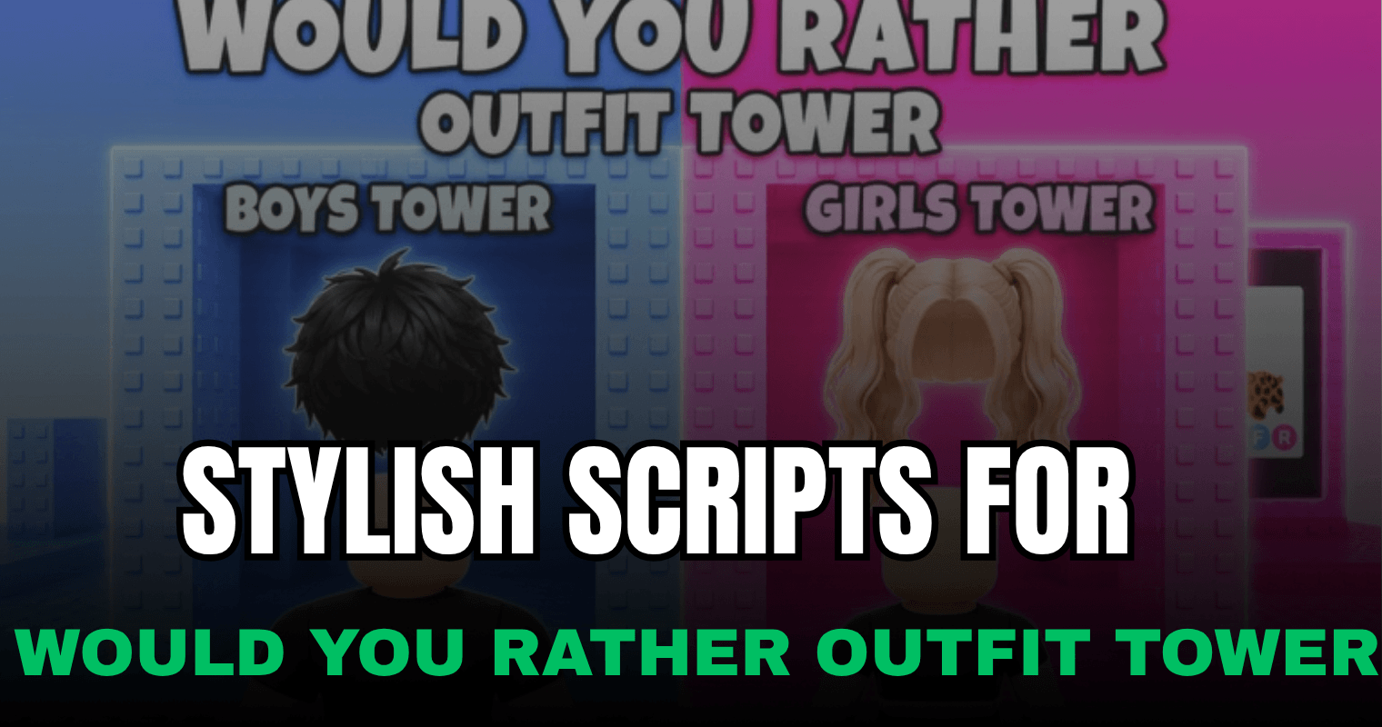 Stylish Would You Rather Outfit Tower Scripts - OP Clothing Selector