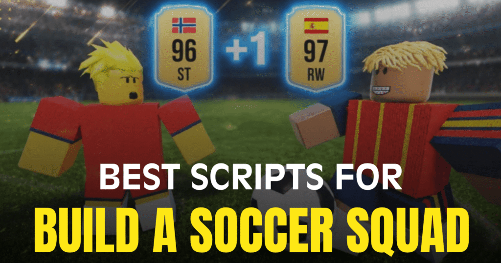 2 Best Build A Soccer Squad Scripts - Auto Farm, Smart Reroll & Squad Builder