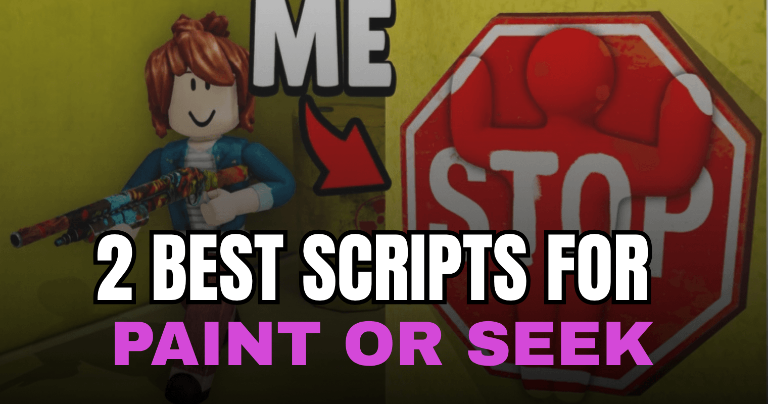 2 Best Paint Or Seek Scripts - Players ESP, Auto Whistle & Infinite Jump