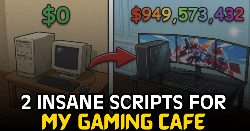 2 Insane My Gaming Cafe Scripts – Auto Spin, Auto Replace & Smart Auto Farm