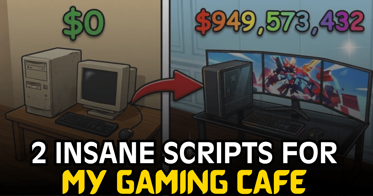 2 Insane My Gaming Cafe Scripts – Auto Spin, Auto Replace & Smart Auto Farm