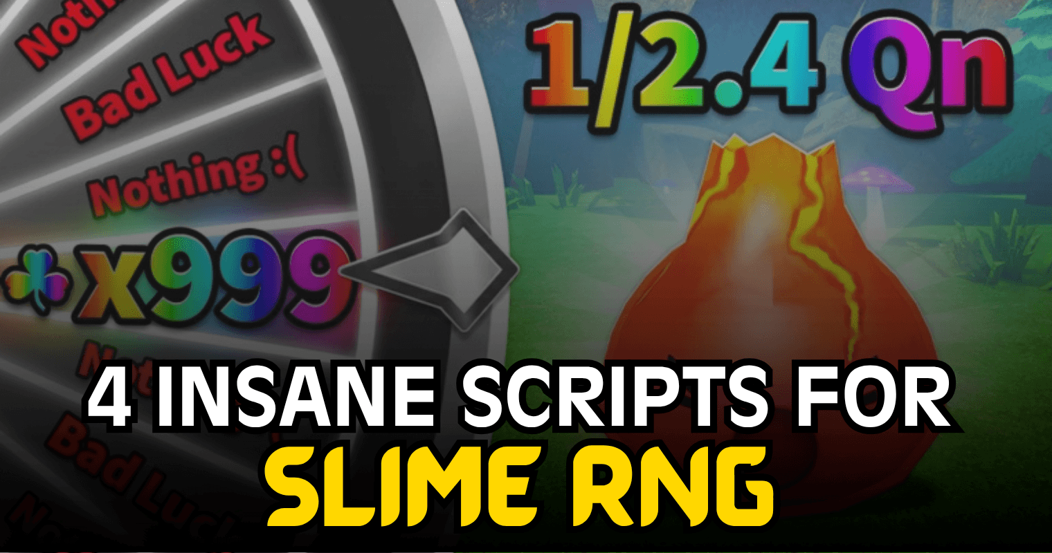 4 Insane Slime RNG Scripts – Auto Roll, Luck Farm & Rare Slime Hunter2 Insane Lucky Block Rush Scripts – Auto Open, Auto Win & Fast Reward Farming
