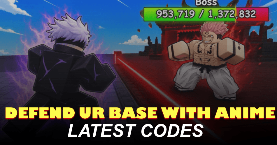 Defend Ur Base With Anime Codes